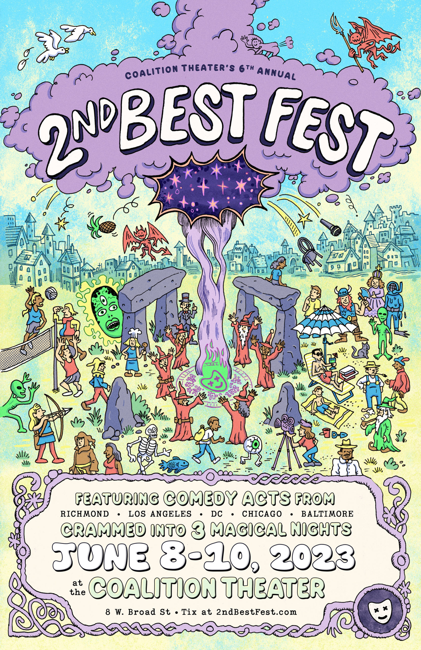 2nd Best Comedy Fest / June 8-10